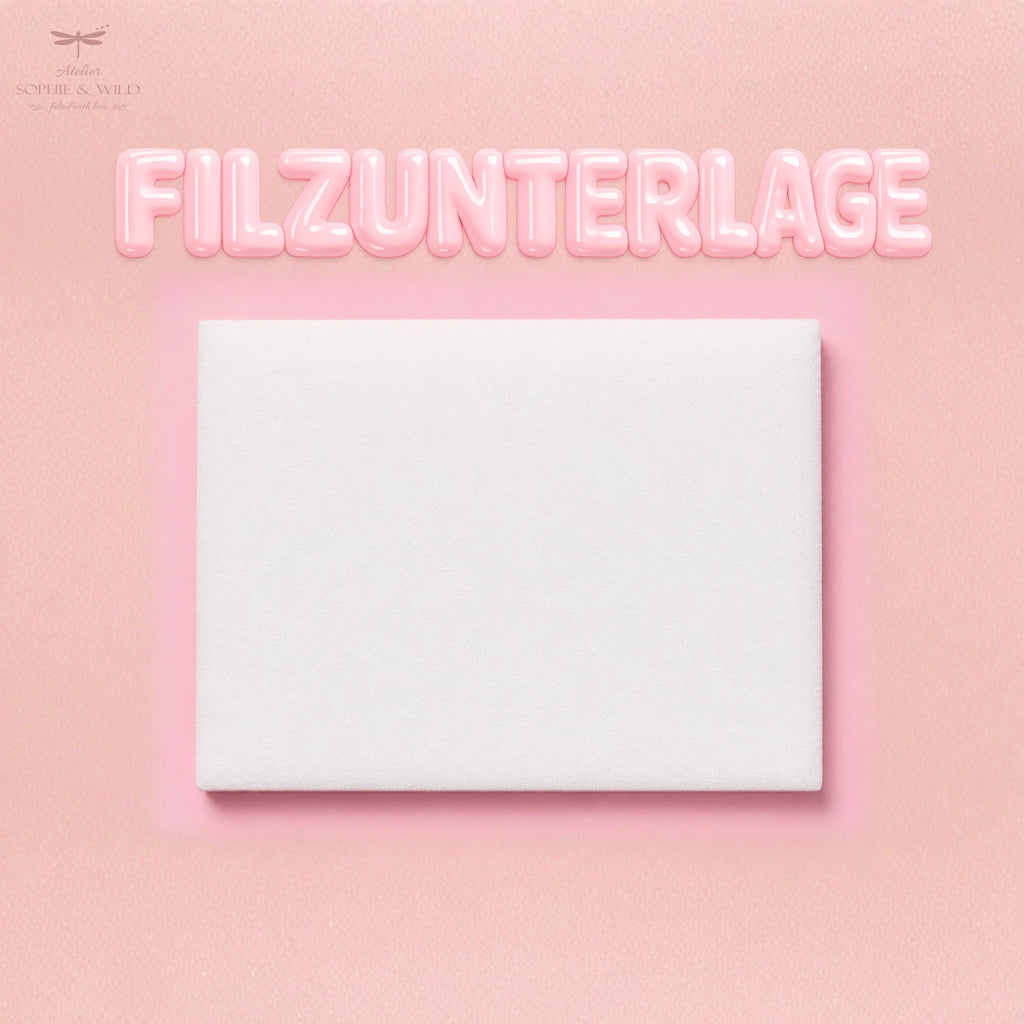 Filzunterlage aus Schaumstoff