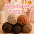 Enchanted Forest – Filzwolle Farbset aus 100 % Schafwolle (100g)